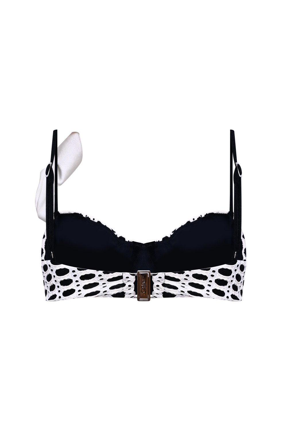 SELENE MESH COLOR BLOCK BIKINI TOP