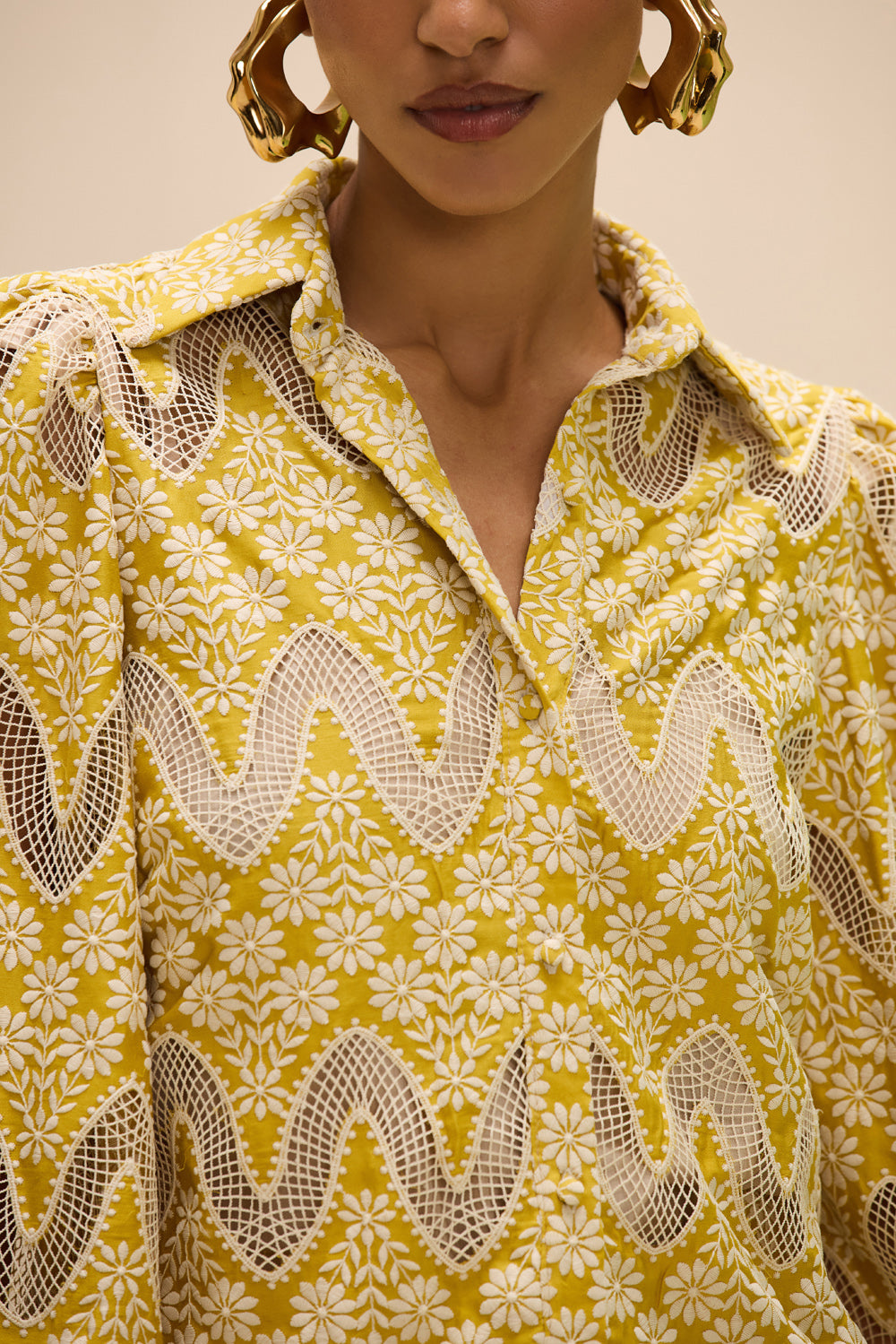FLORA LACE SHIRT