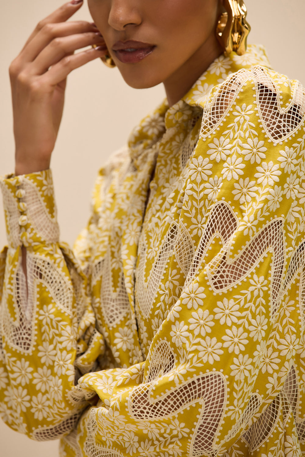 FLORA LACE SHIRT