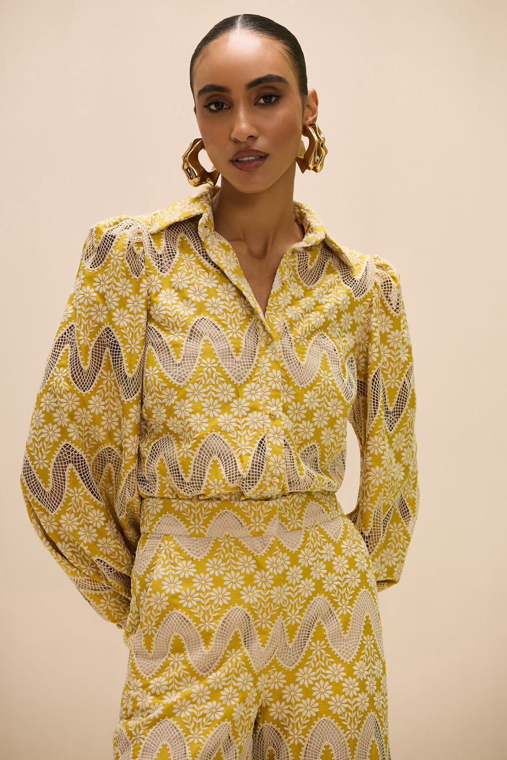 FLORA LACE SHIRT