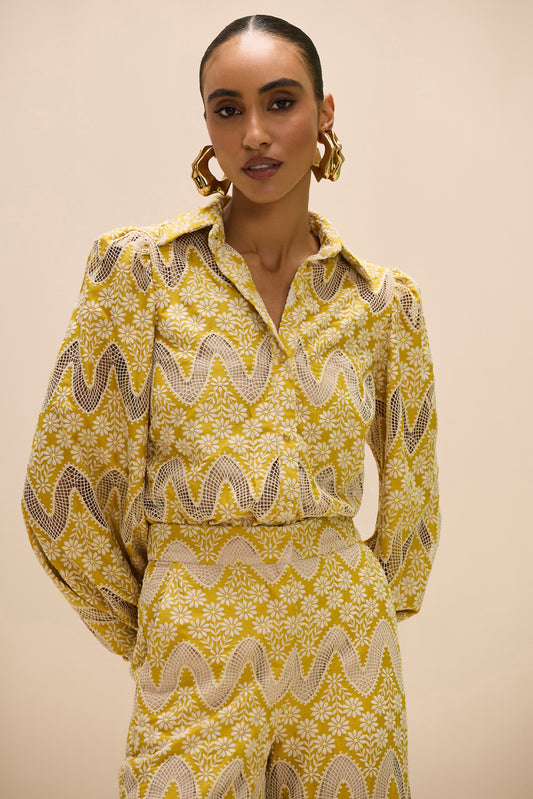 FLORA LACE SHIRT