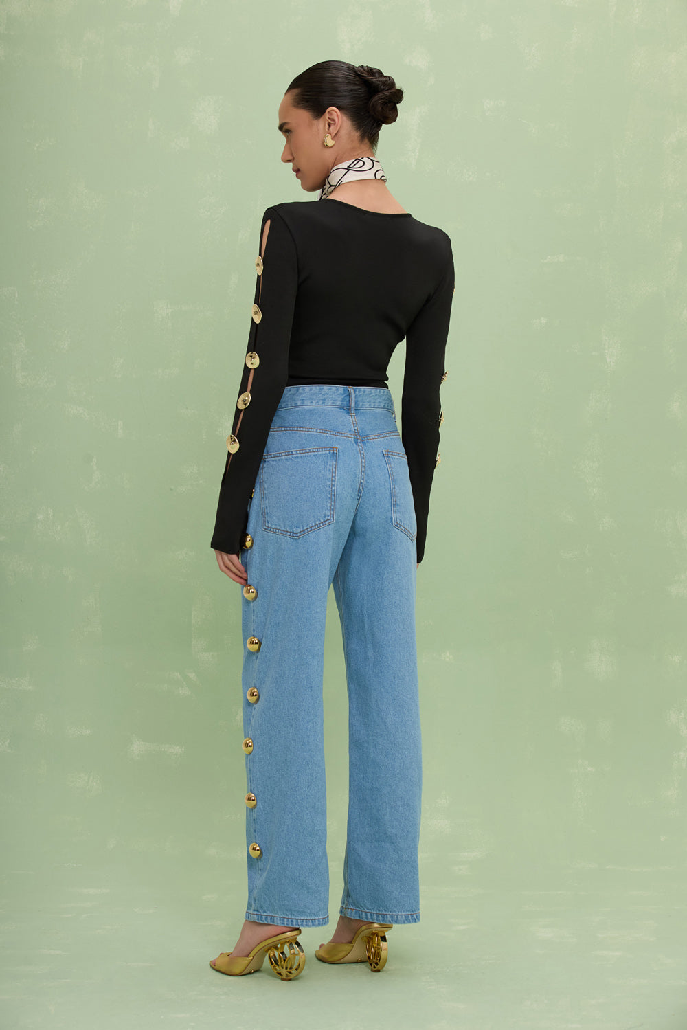 MARINA DENIM PANTS