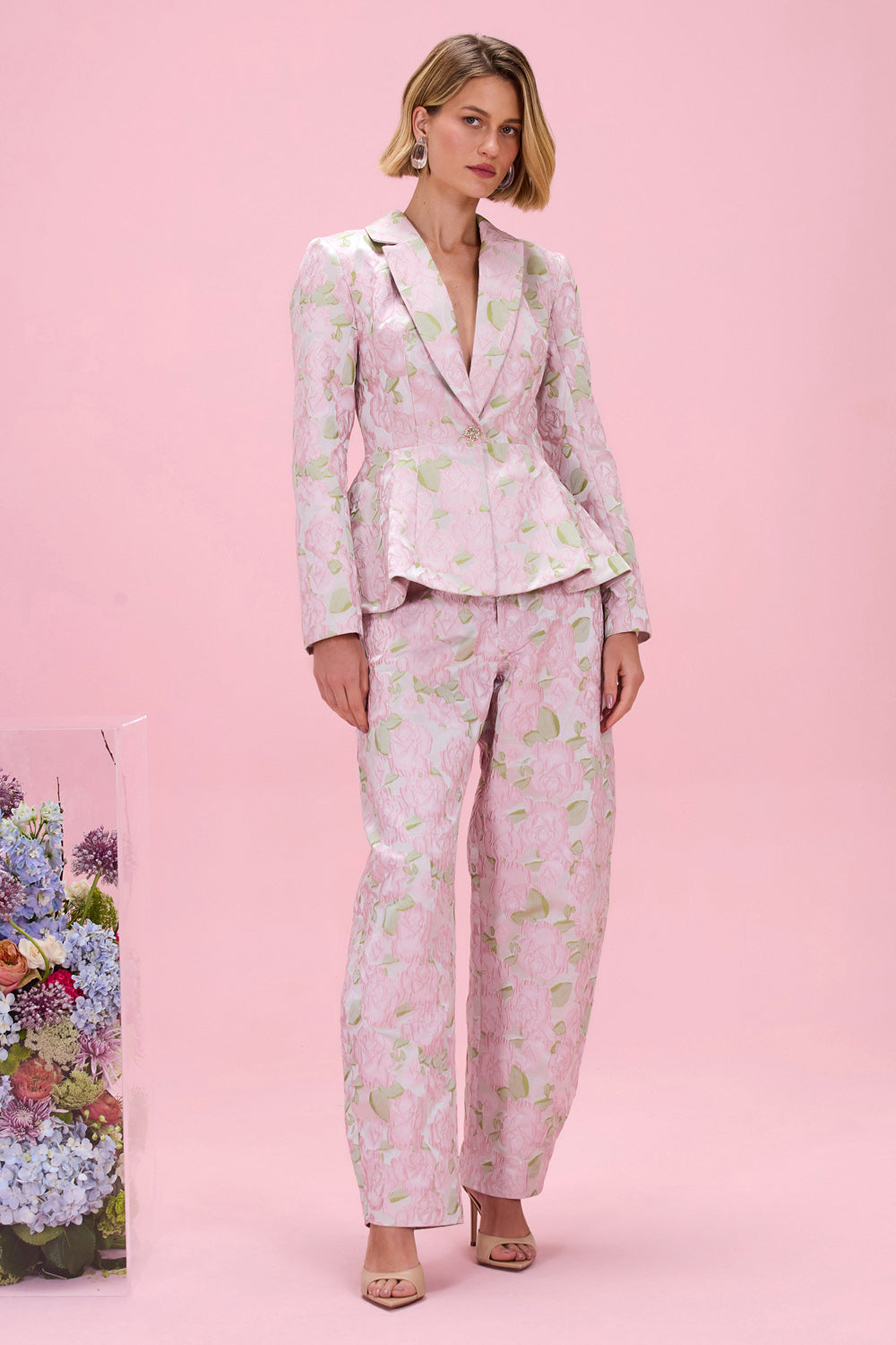 GARDEN JACQUARD PANTS
