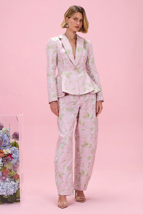 GARDEN JACQUARD PANTS