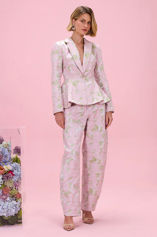 GARDEN JACQUARD PANTS