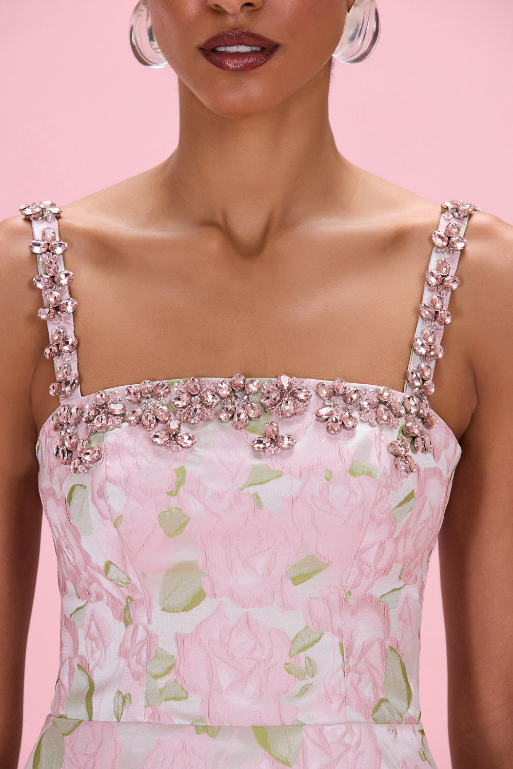 GARDEN JACQUARD CORSET TOP
