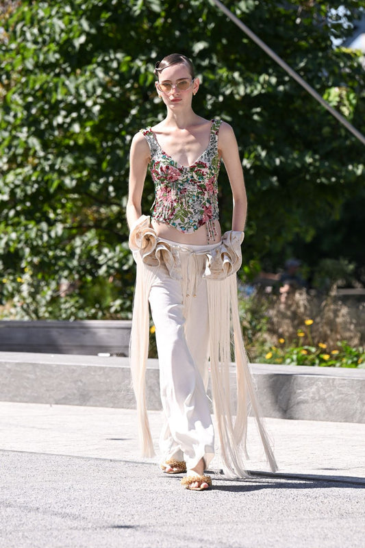 ROSALIE JEWERLY CORSET TOP (RUNWAY)