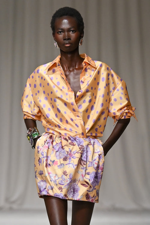 PEONY DOTS TOP (RUNWAY)