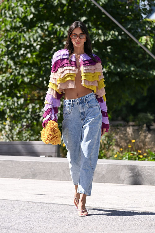 AURORA FRINGE JACKET (RUNWAY)