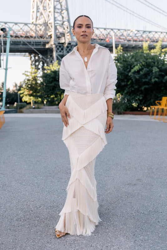 PEARL GARDEN LONG SKIRT (RUNWAY)