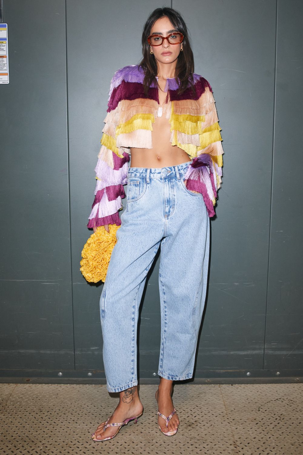 AURORA FRINGE JACKET (RUNWAY)