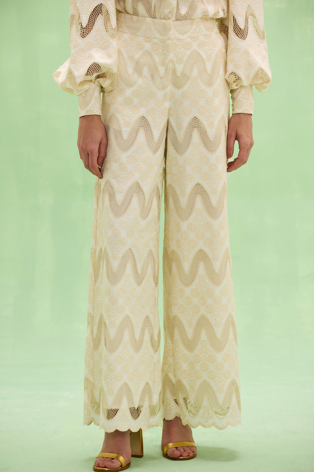 FLORA LACE PANTS