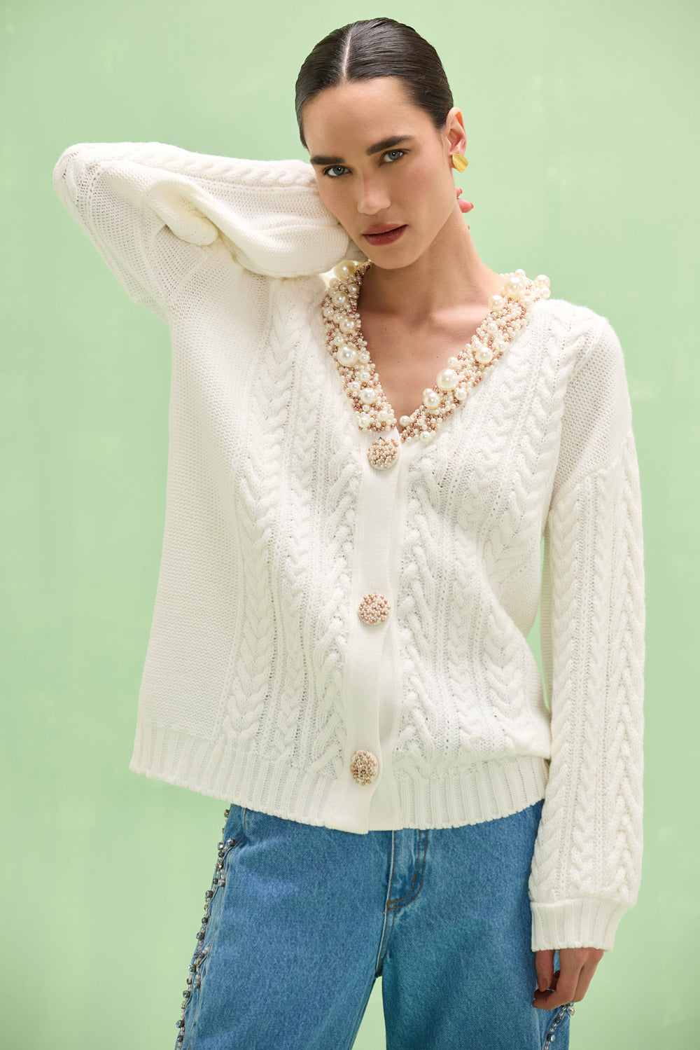 CELIA KNIT PULLOVER