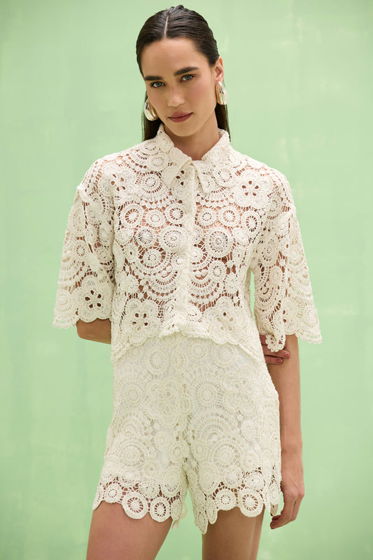 GAL EMBROIDERY TOP