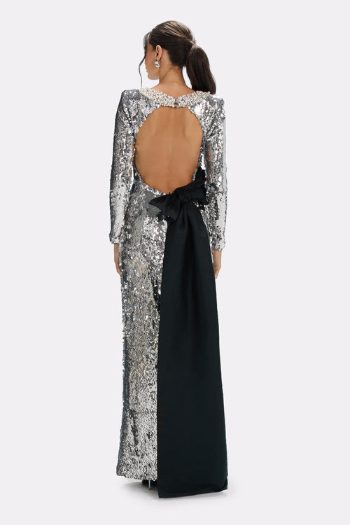 MOONLIGHT SEQUIN GOWN