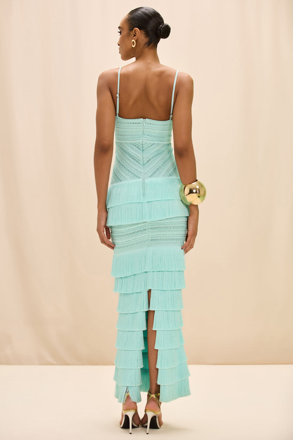 CLARA FRINGE MAXI DRESS