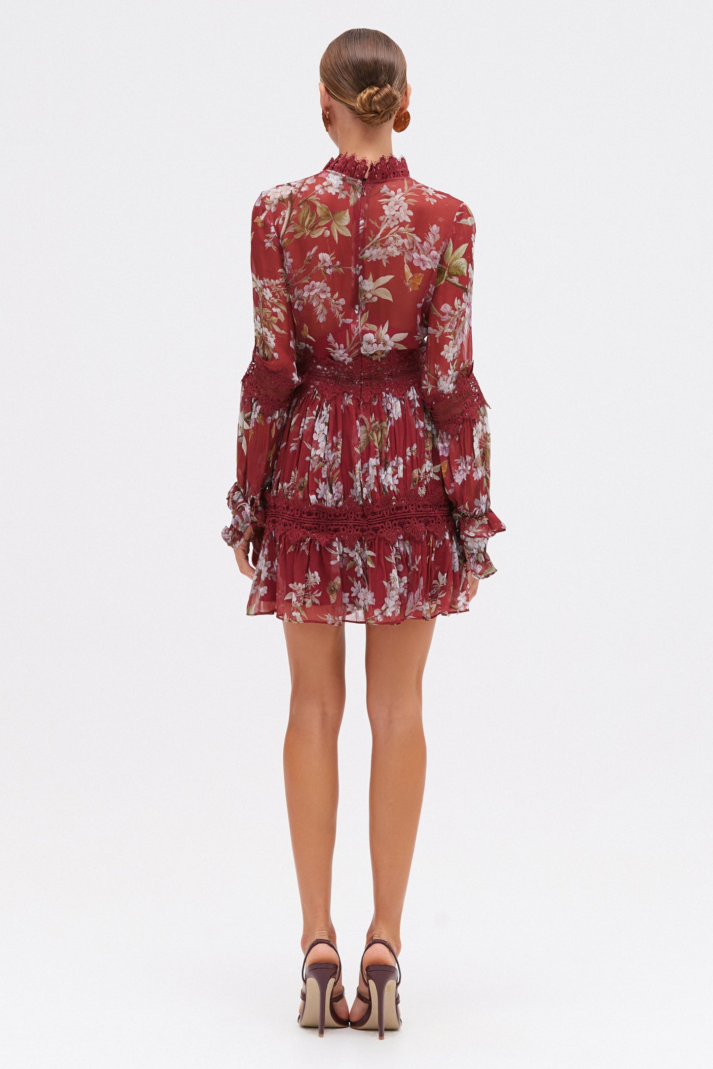 DELICATA FLUTTER MINI DRESS