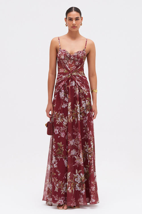 DELICATA BEADED GOWN
