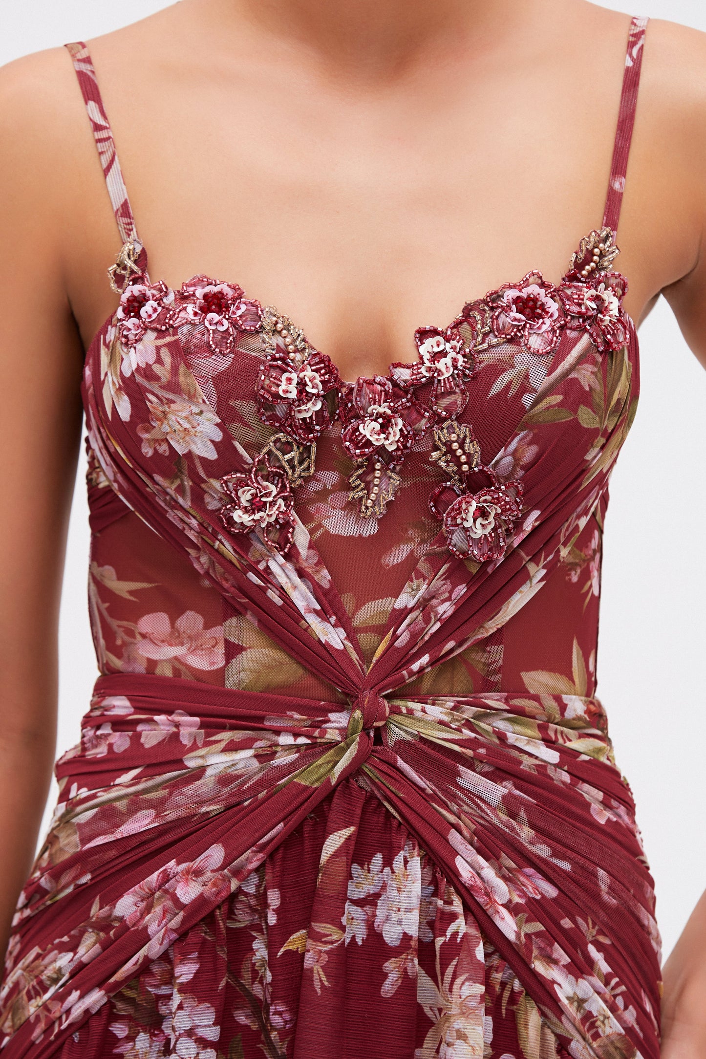 DELICATA BEADED GOWN