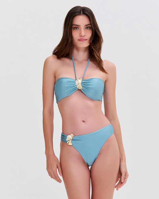 SEASHELL LYCRA PETAL BIKINI BOTTOM