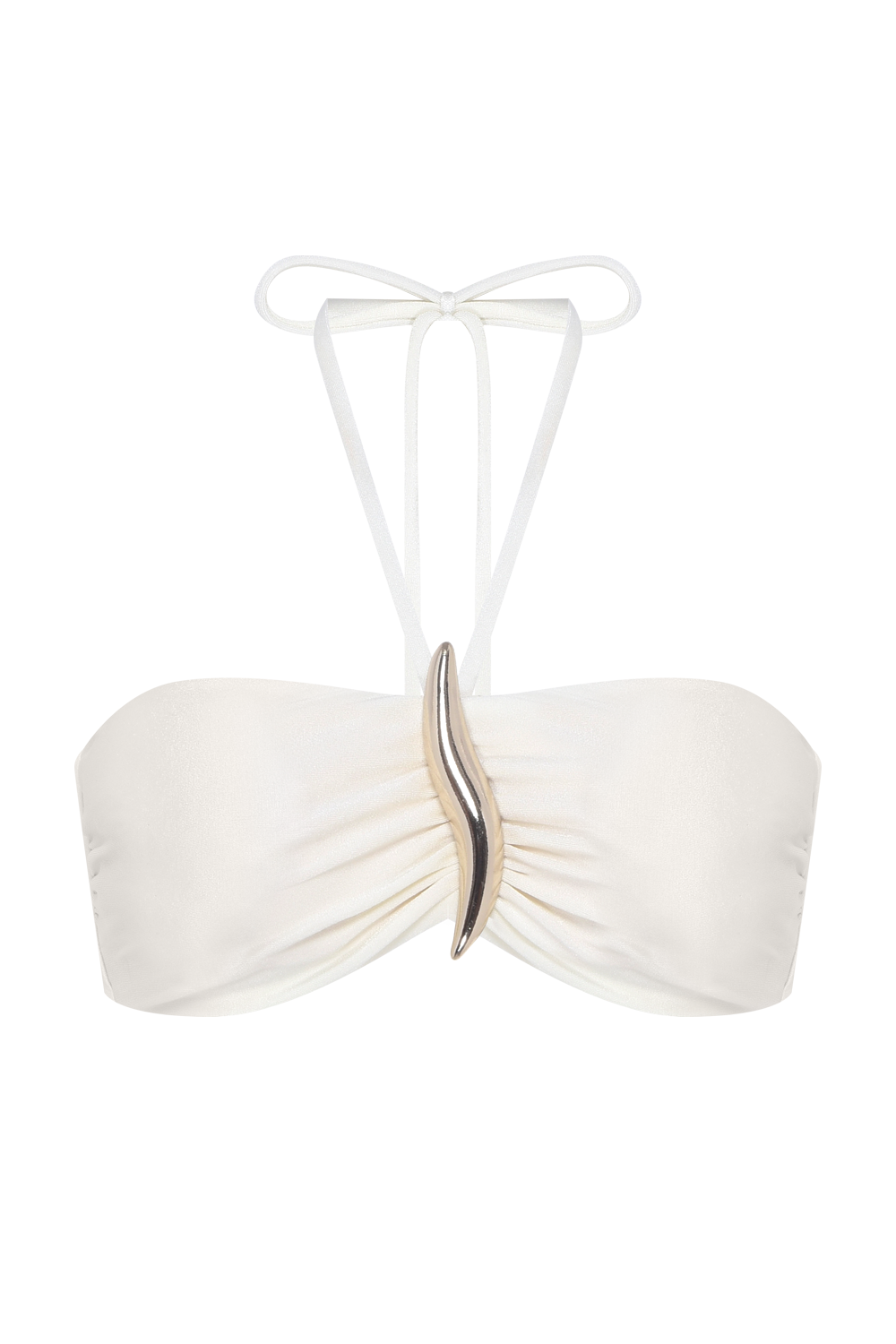MARTINA LYCRA BUCKLE BIKINI TOP