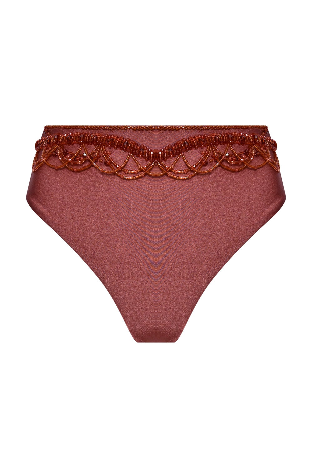 GOLDEN DUNE LYCRA EMBROIDERED BIKINI BOTTOM
