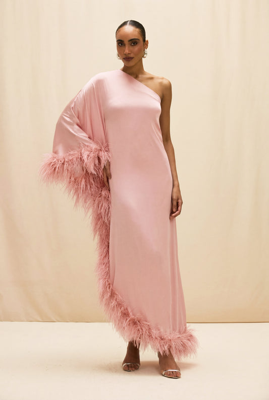 SATIN ISABEL MAXI DRESS