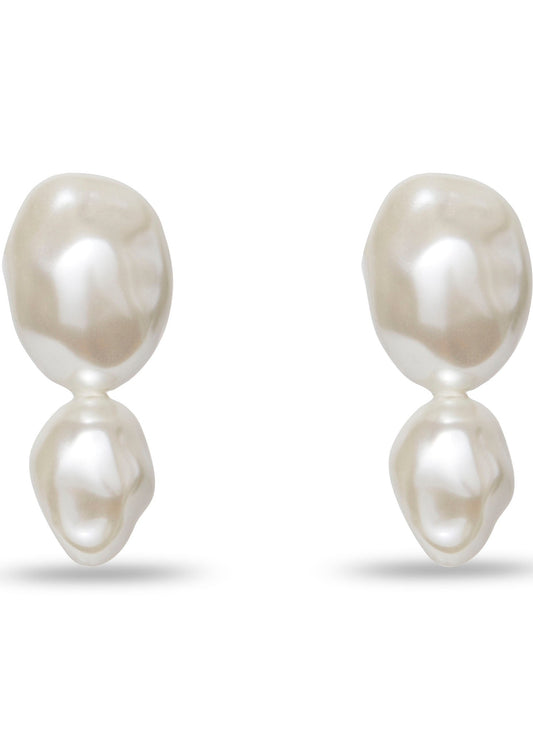 ESTATE DOUBLE DROP EARRINGS