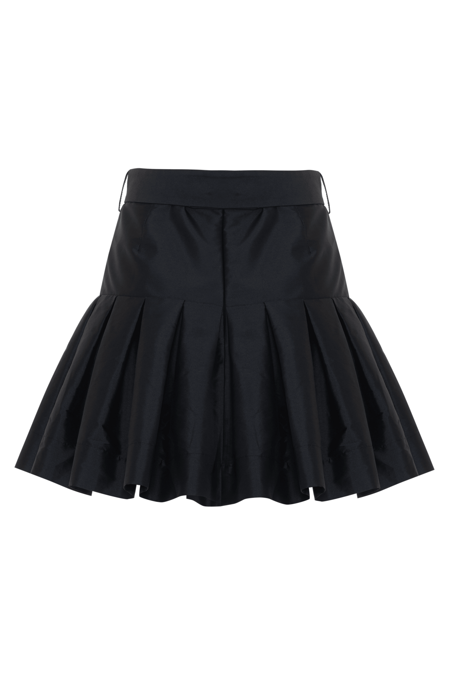 【送料&関税込】Patou Gathered Techno Satin Mini Skirt Patou Gathered Techno Satin Mini Skirt | italist