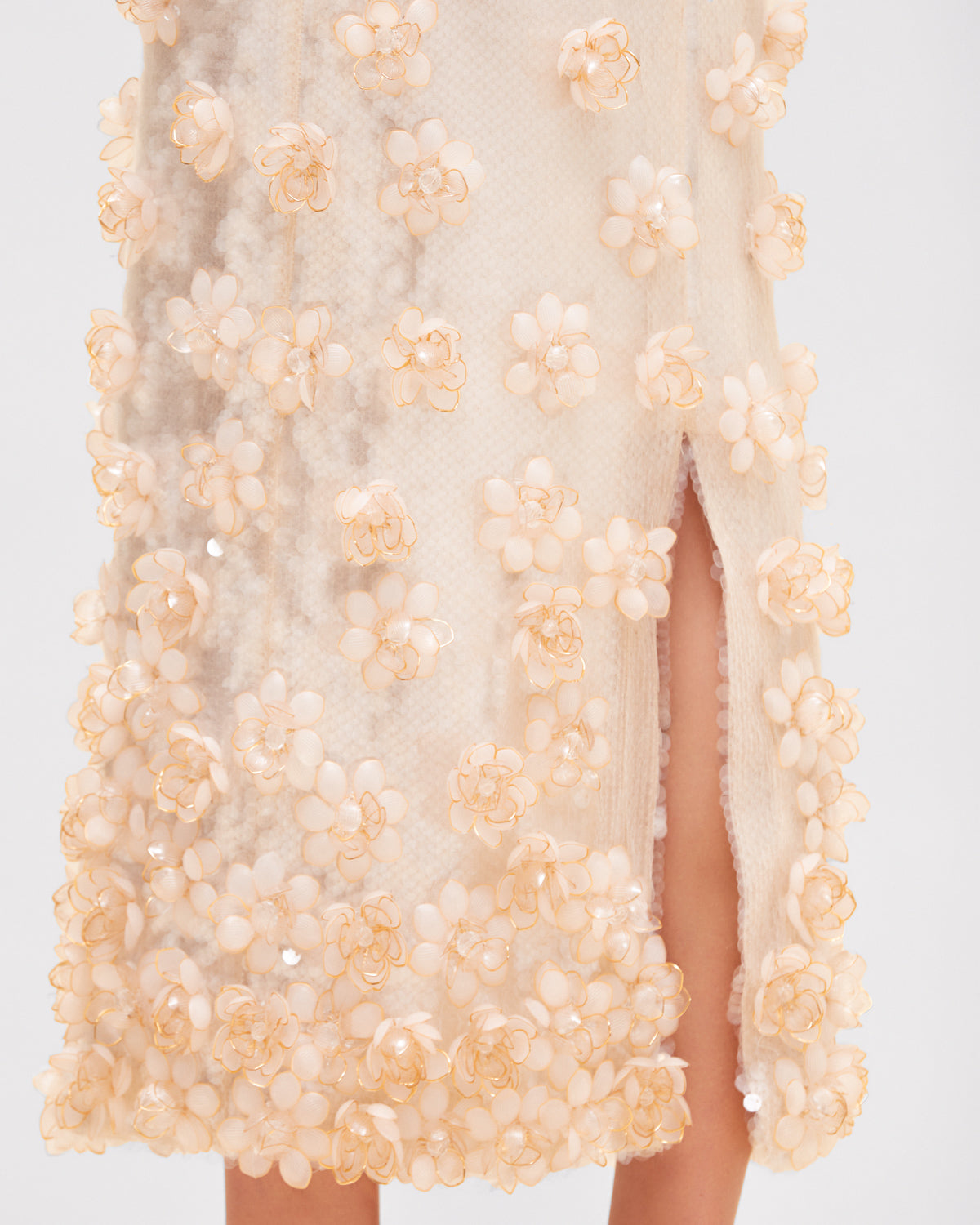 SEQUIN MIDI SKIRT (RUNWAY)