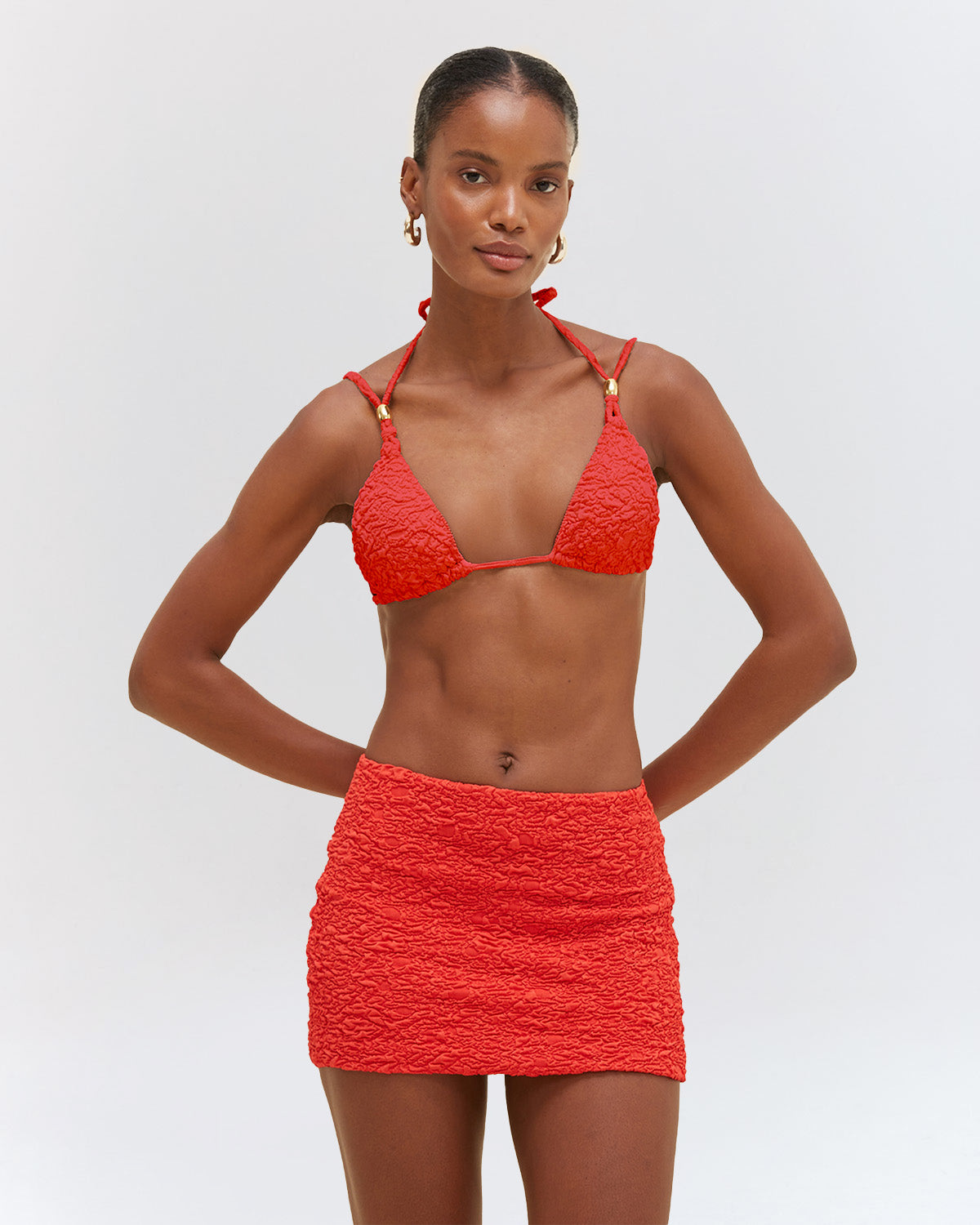 PAPILLON JACQUARD MINI SKIRT