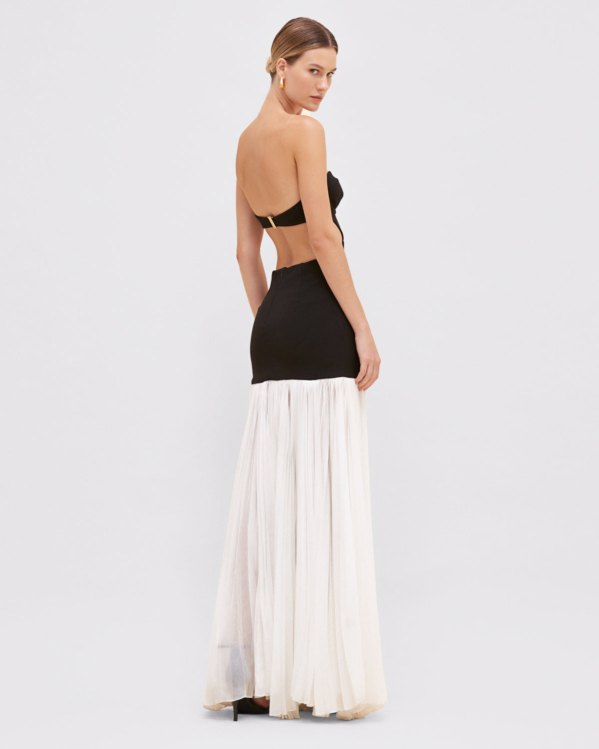 STRAPLESS MAXI DRESS (RUNWAY)