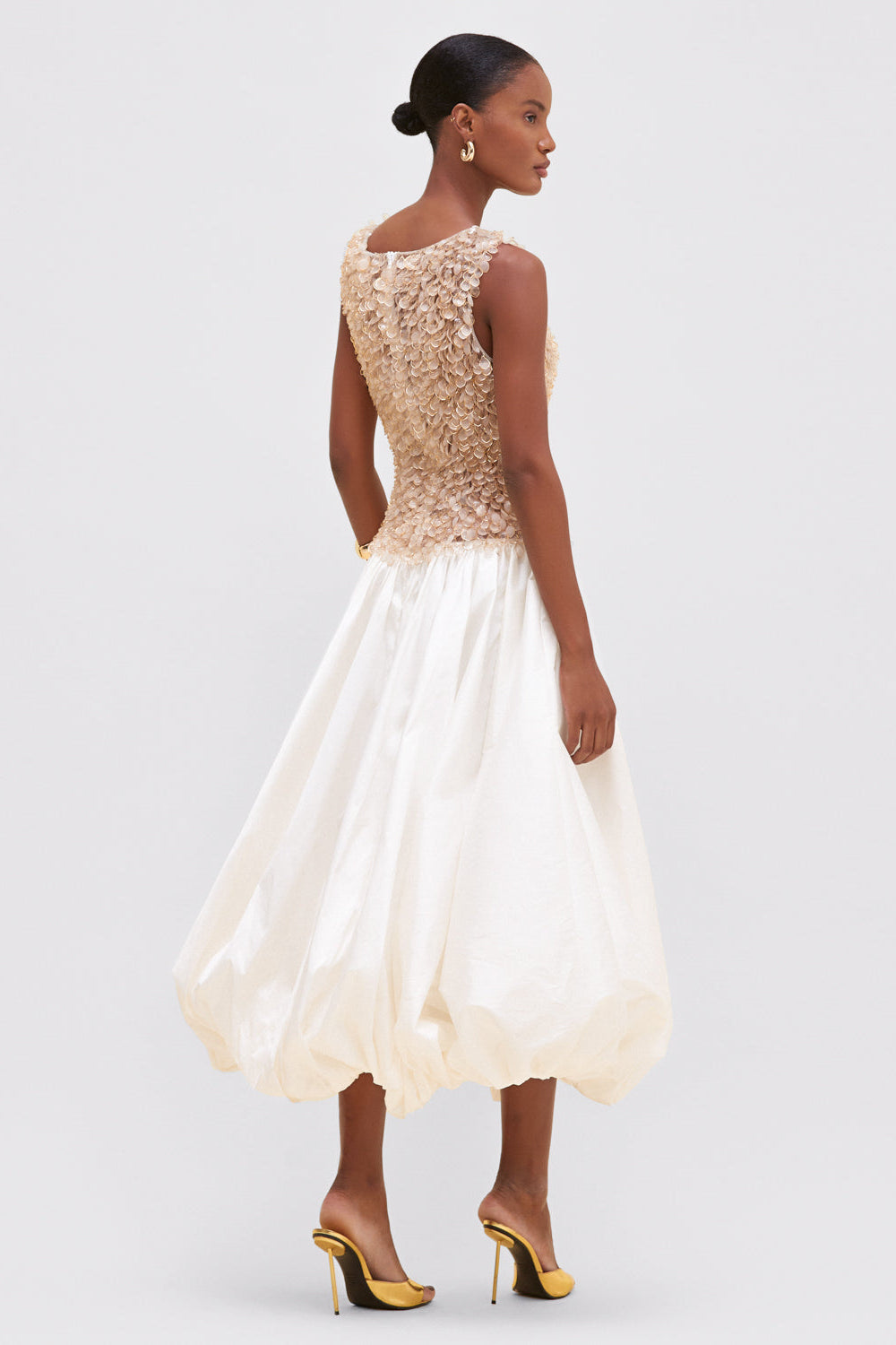 TAFETA MIDI DRESS (RUNWAY)