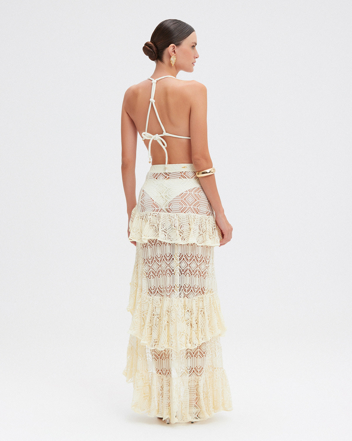 PINE LACE BEACH SKIRT