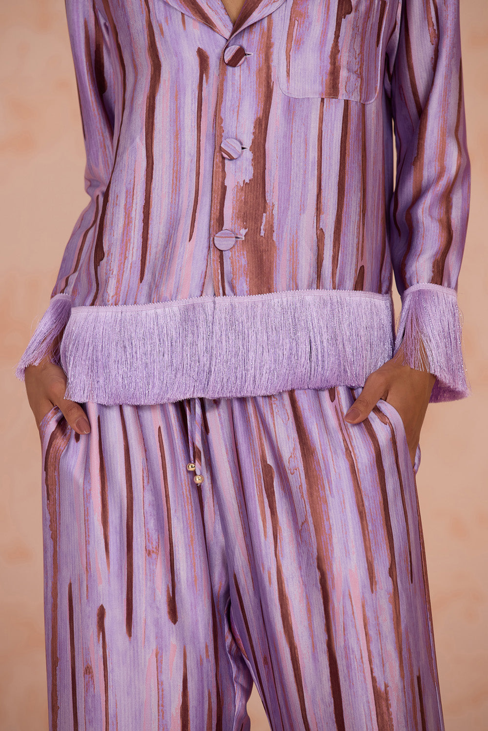 WATERCOLOR STRIPES PAJAMA