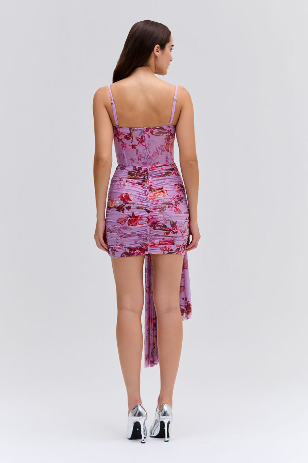 bustier mini dress Floral Haze Bustier Mini Dress – PatBO