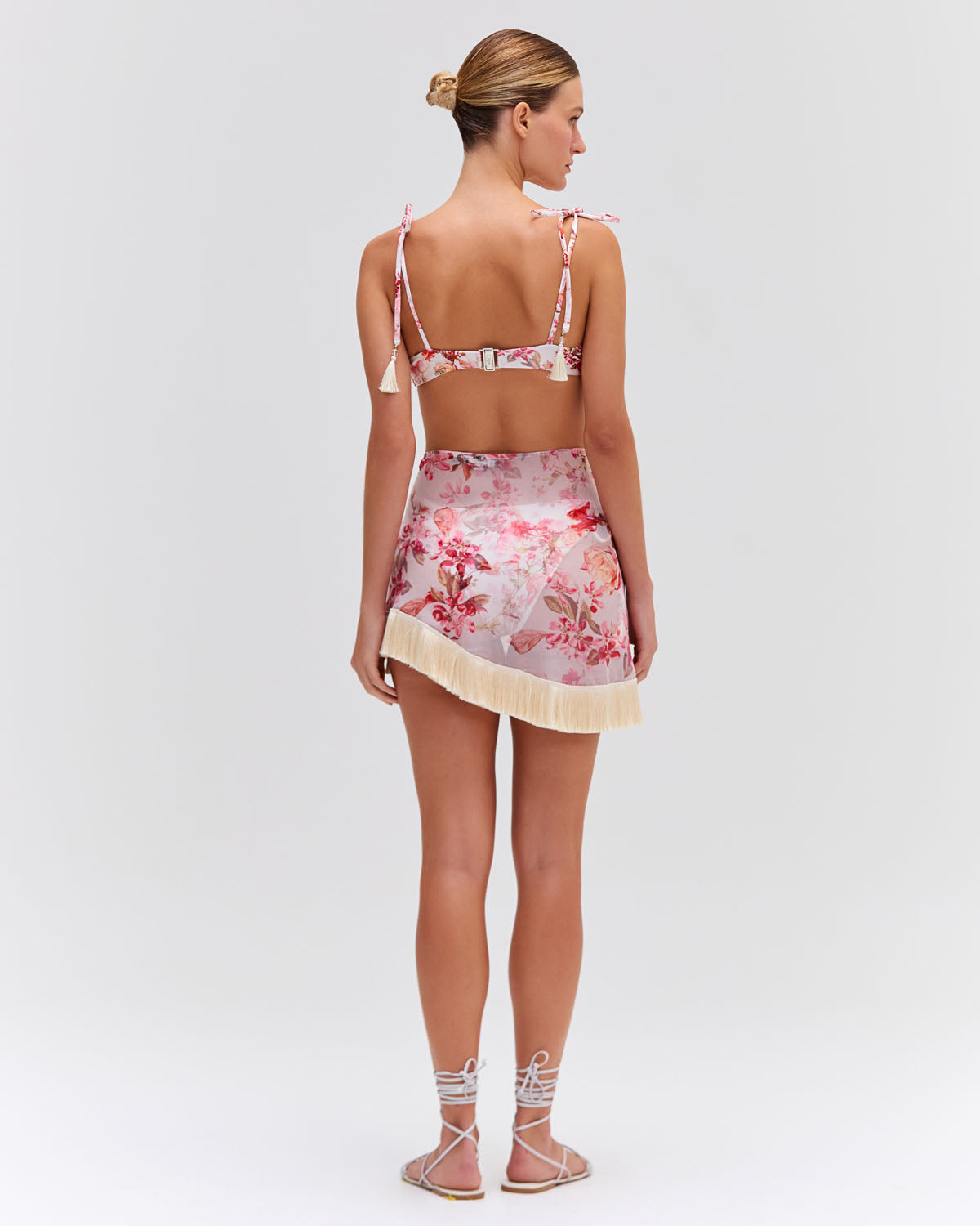 Floral Haze Mini Sarong (EXCLUSIVE)