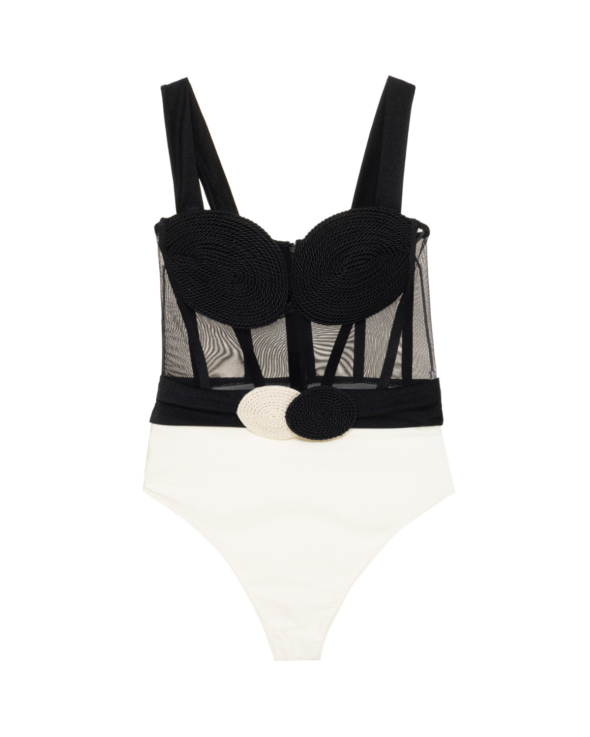 JERSEY SANDS CORSET BODYSUIT