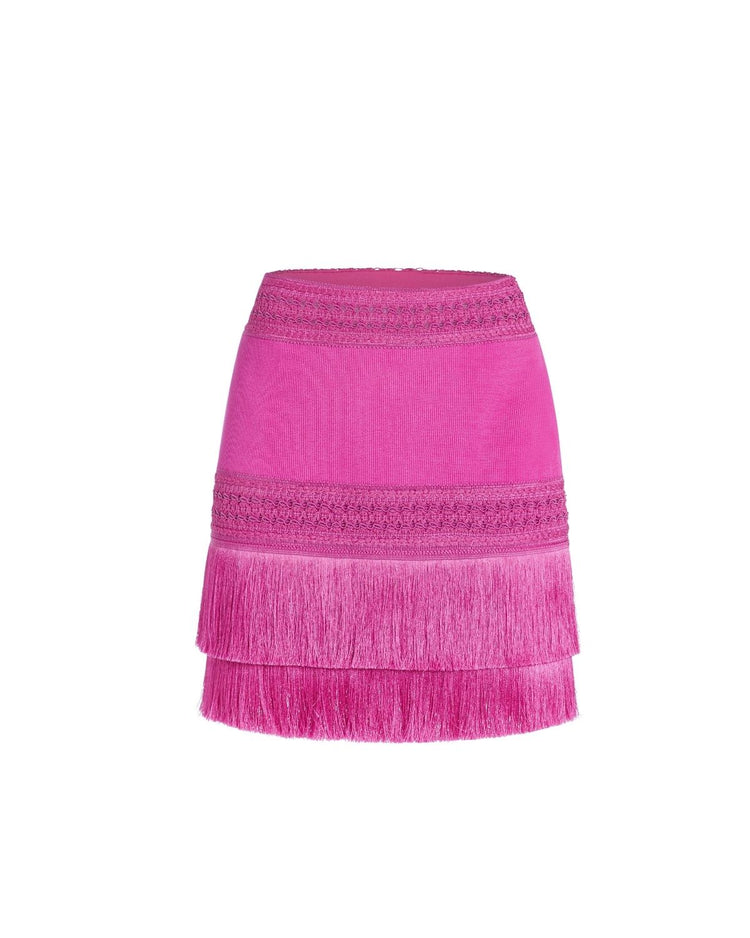 Fringe Trim Mini Skirt X Harrods (Exclusive)