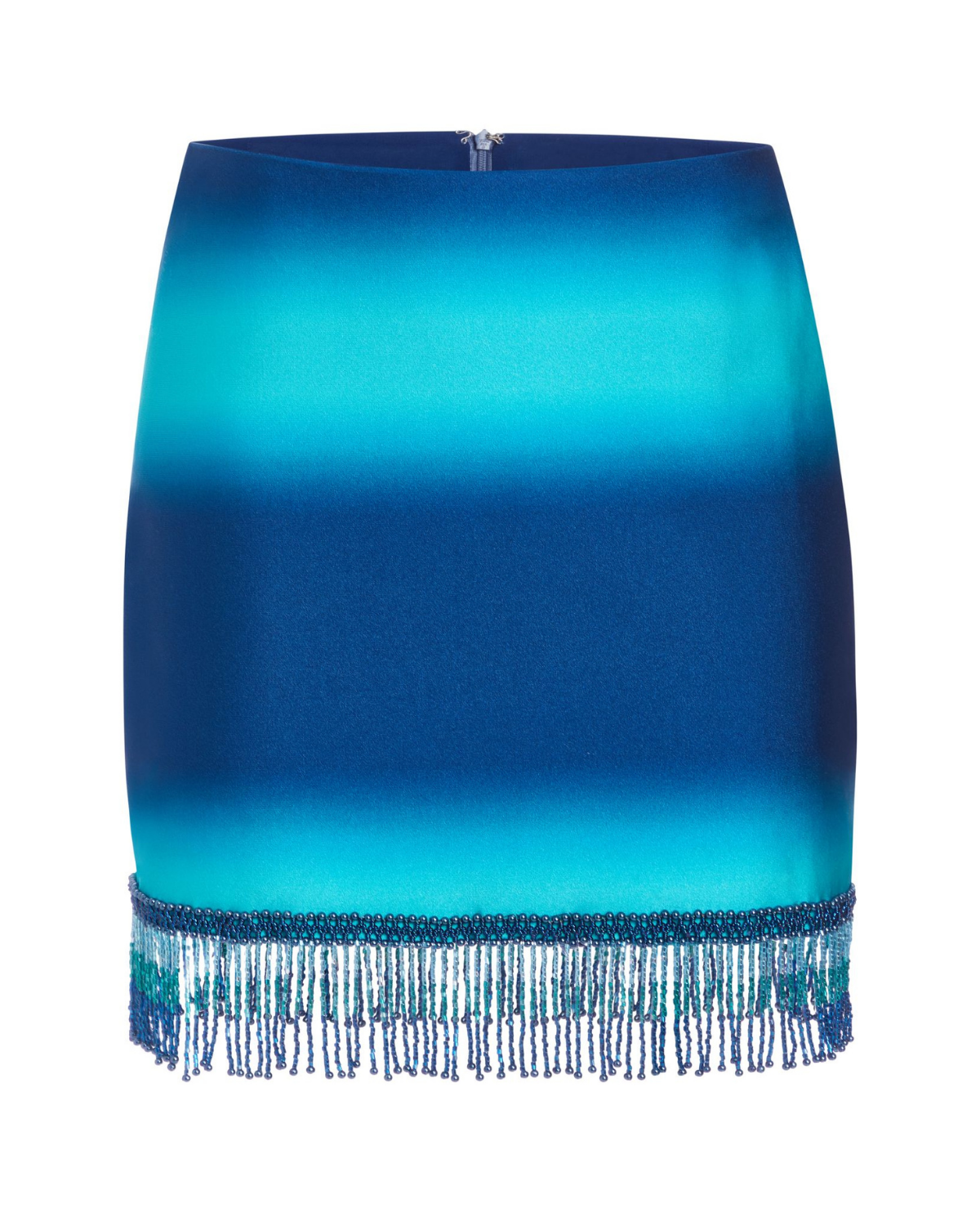 OMBRE BEADED MINI SKIRT (FINAL SALE)