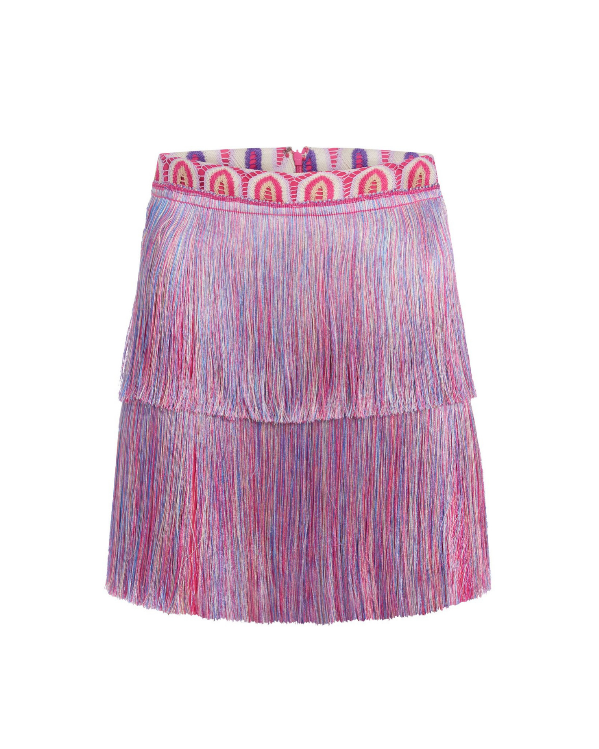 FRINGE MINI SKIRT (FINAL SALE)