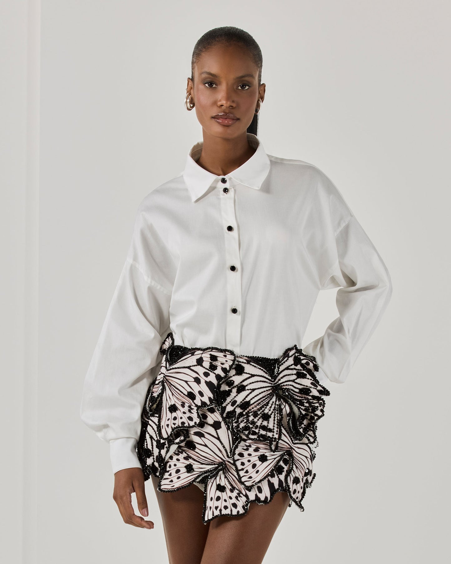 BUTTERFLY MINI SKIRT (RUNWAY)