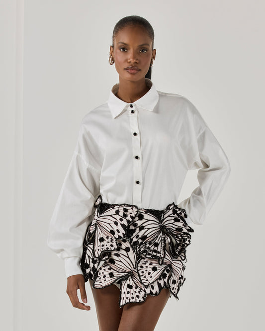 BUTTERFLY MINI SKIRT (RUNWAY)