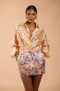 PEONY DOTS TOP (RUNWAY)