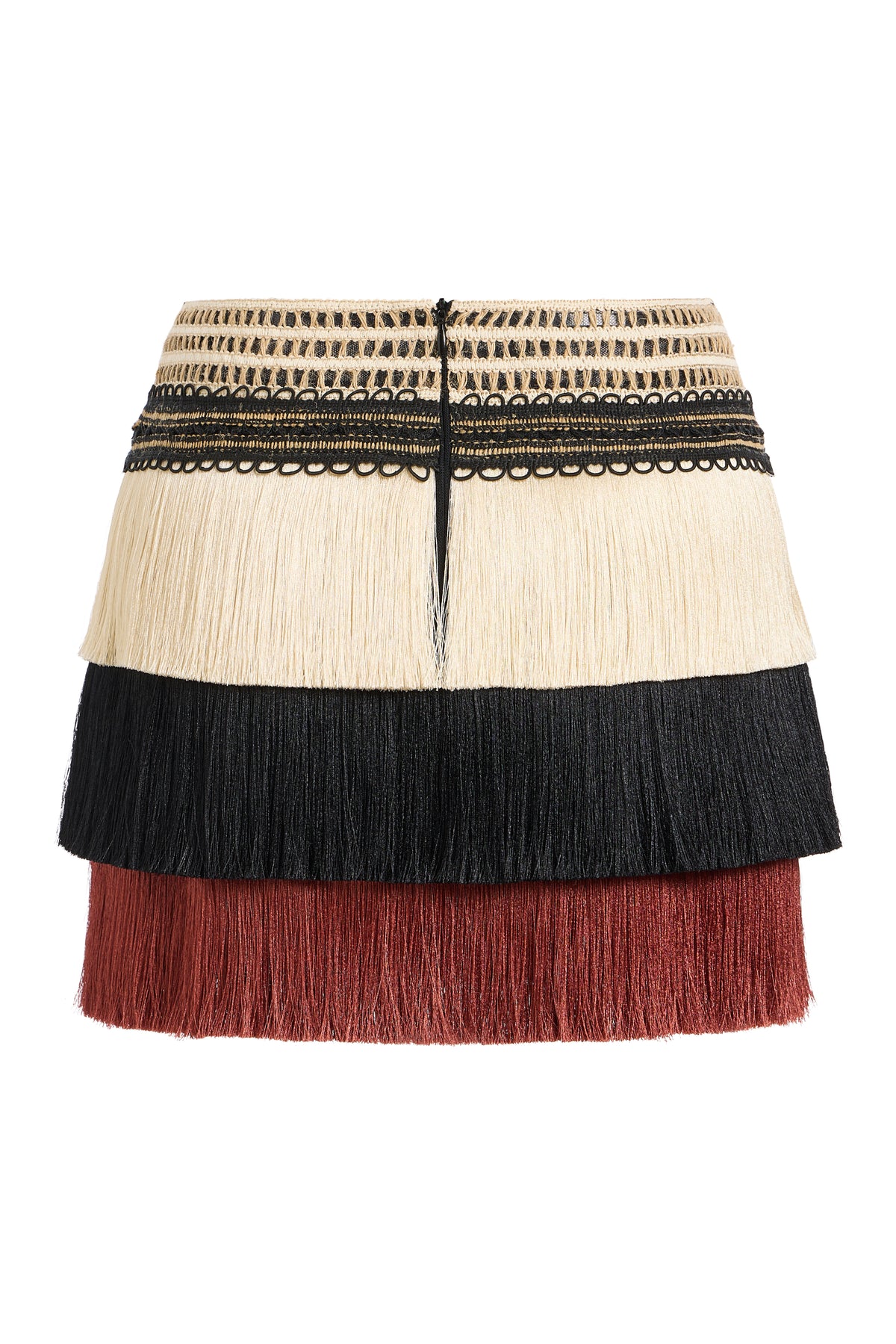 RITA FRINGE MINI SKIRT