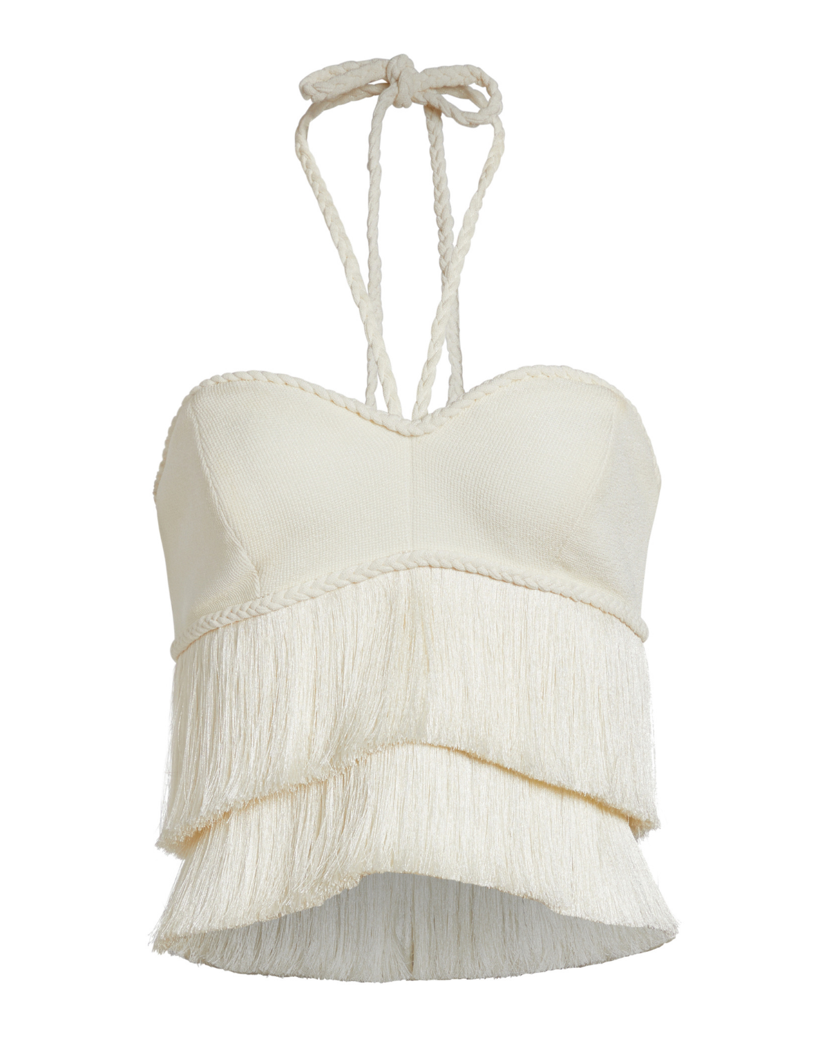 Fringe Halterneck Top (FINAL SALE)