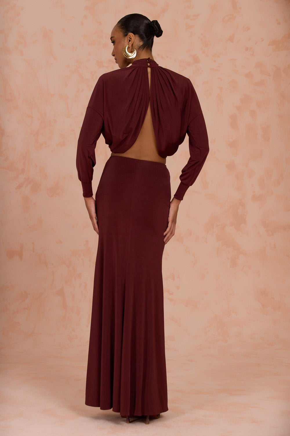 HELO JERSEY MAXI SKIRT
