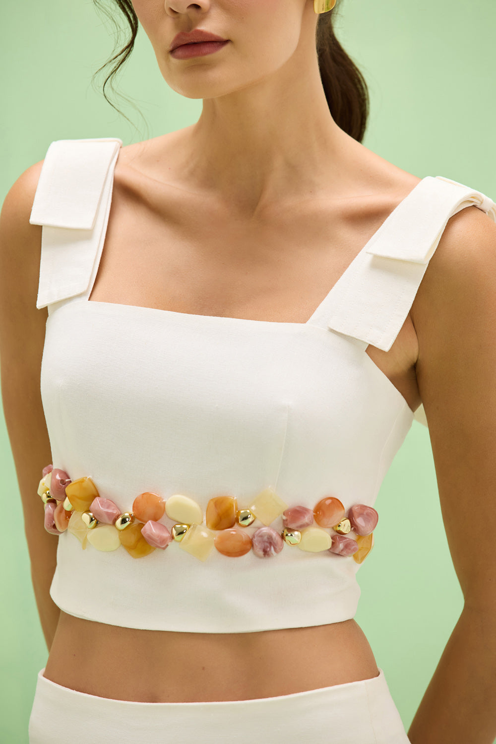 GABRIELA LINEN TOP
