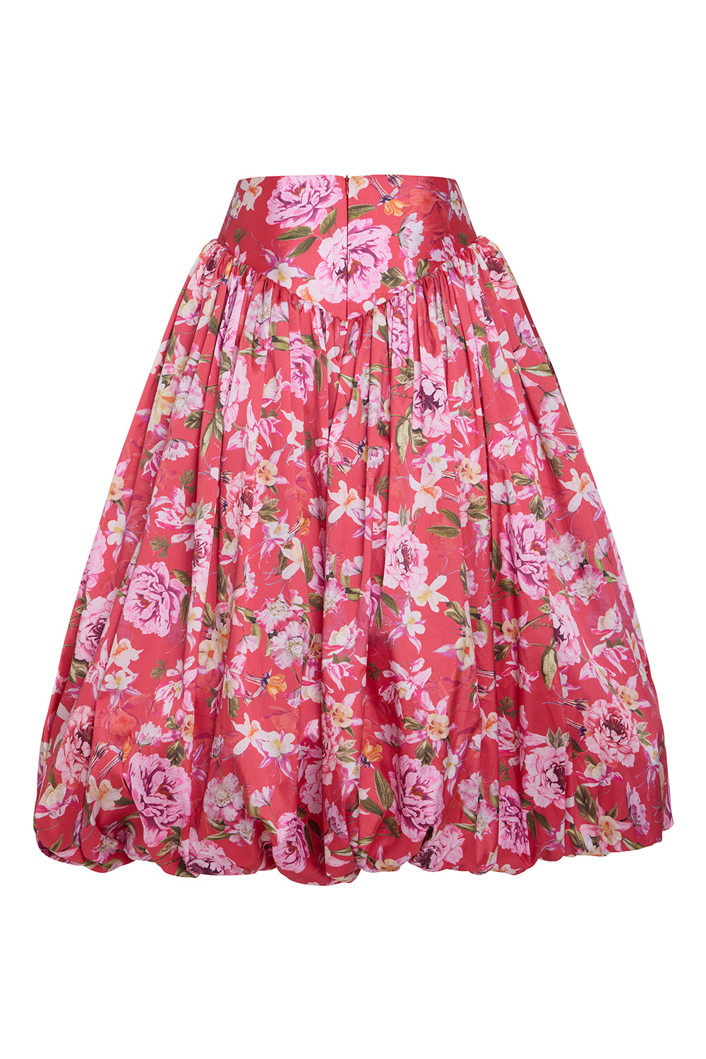 PEONY DOTS MIDI SKIRT (RUNWAY)