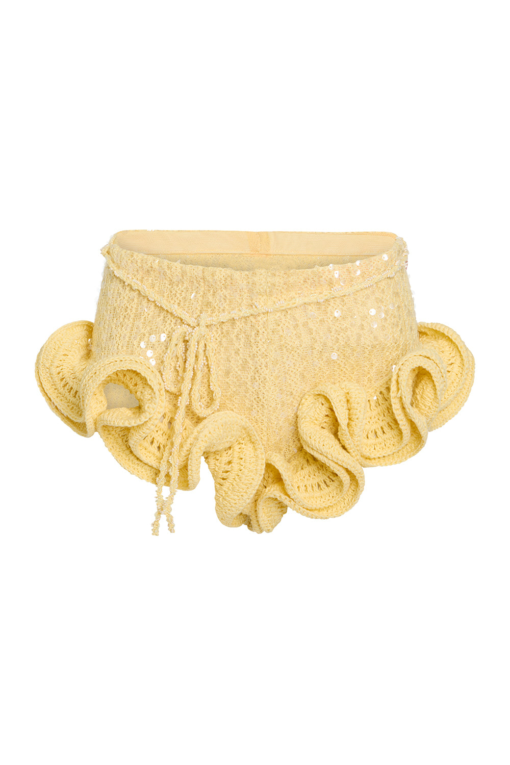 IARA CROCHET MINI SHORT (RUNWAY)